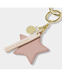 Katie Loxton Chain Keyring 'Mum In A Million' - Dusty Pink